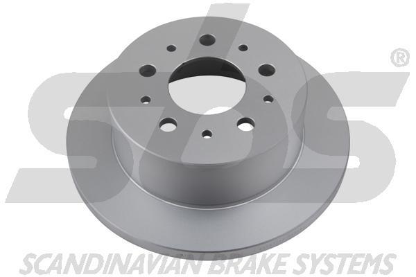 Rear brake disc, non-ventilated SBS 1815313731