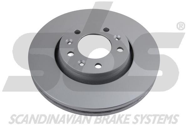 Front brake disc ventilated SBS 1815313735