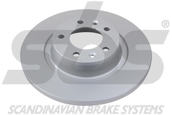 Rear brake disc, non-ventilated SBS 1815313736