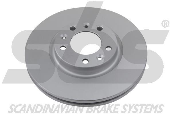 Front brake disc ventilated SBS 1815313741