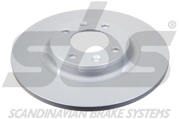 Rear brake disc, non-ventilated SBS 1815313743