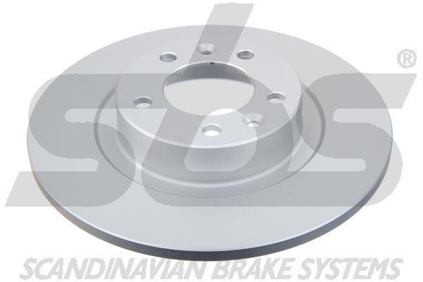 Rear brake disc, non-ventilated SBS 1815313744