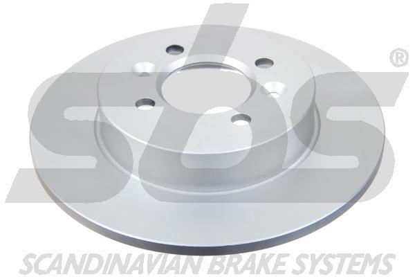 Rear brake disc, non-ventilated SBS 1815313914
