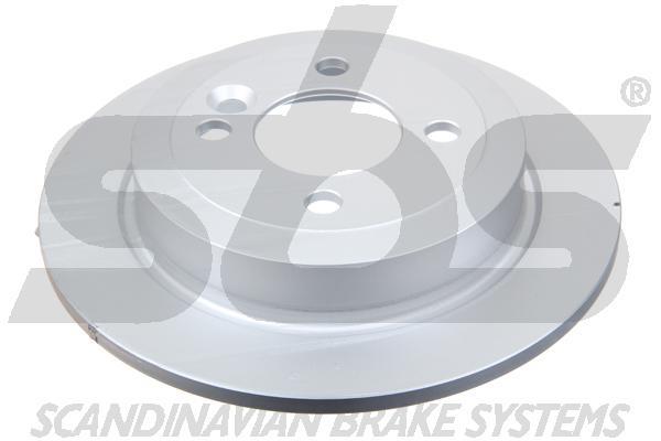 Rear brake disc, non-ventilated SBS 1815314017