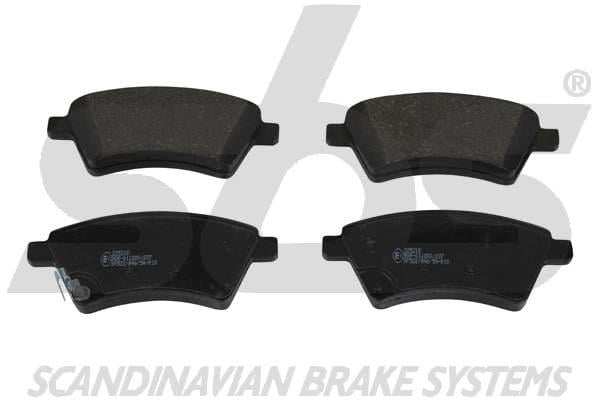 SBS 1501225218 Brake Pad Set, disc brake 1501225218