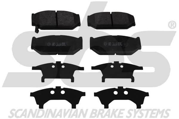 SBS 1501225223 Brake Pad Set, disc brake 1501225223