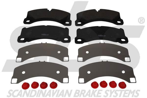 SBS 1501225612 Brake Pad Set, disc brake 1501225612
