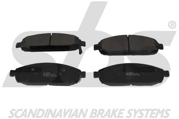 SBS 1501229328 Brake Pad Set, disc brake 1501229328