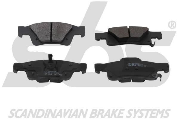 SBS 1501229329 Brake Pad Set, disc brake 1501229329
