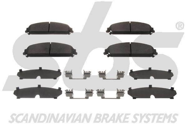 SBS 1501229333 Brake Pad Set, disc brake 1501229333