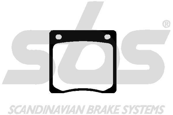 SBS 1501229910 Brake Pad Set, disc brake 1501229910