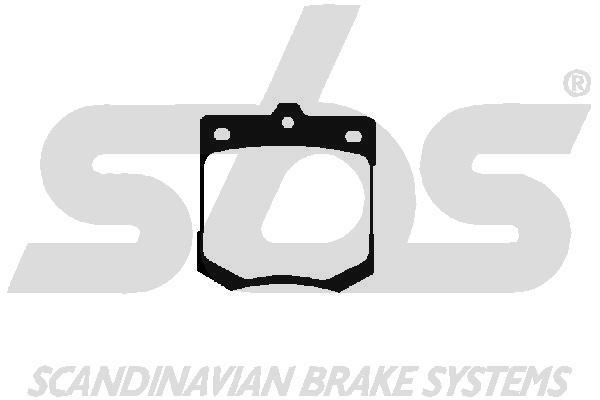 SBS 1501229913 Brake Pad Set, disc brake 1501229913