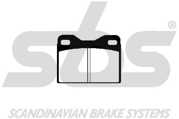 SBS 1501229920 Brake Pad Set, disc brake 1501229920
