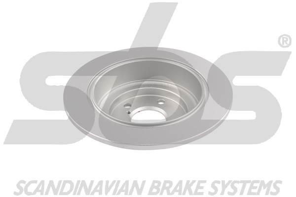 Rear brake disc, non-ventilated SBS 1815314404