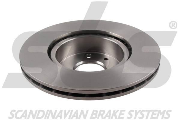 Front brake disc ventilated SBS 1815209927
