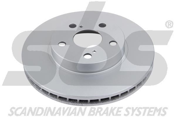 Front brake disc ventilated SBS 1815314539
