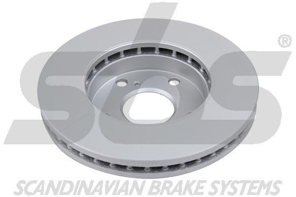 Front brake disc ventilated SBS 1815314547