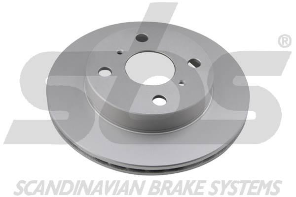 Front brake disc ventilated SBS 1815314566