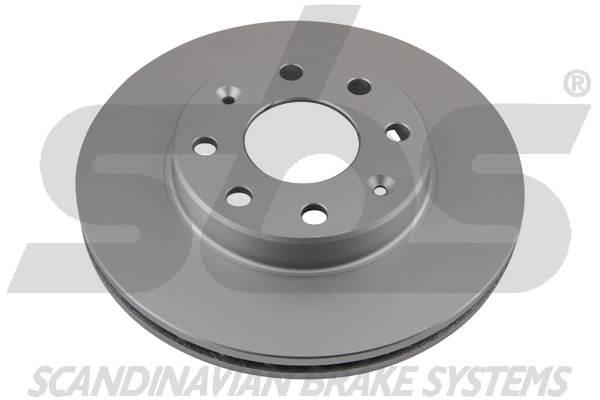 Front brake disc ventilated SBS 1815315008