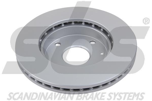 Front brake disc ventilated SBS 1815315010