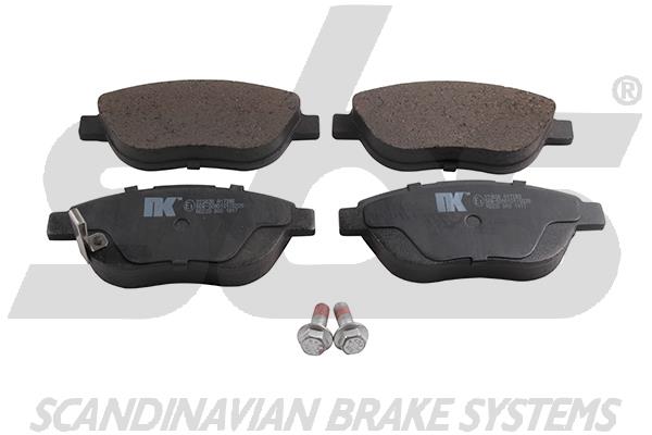 SBS 1501223636 Brake Pad Set, disc brake 1501223636