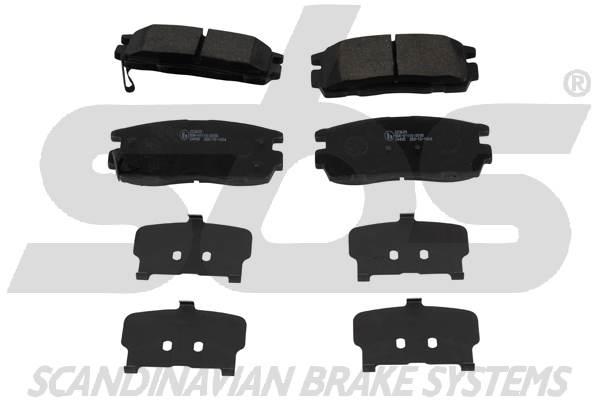 SBS 1501223639 Brake Pad Set, disc brake 1501223639