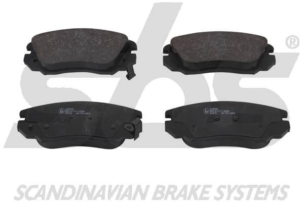 SBS 1501223640 Brake Pad Set, disc brake 1501223640