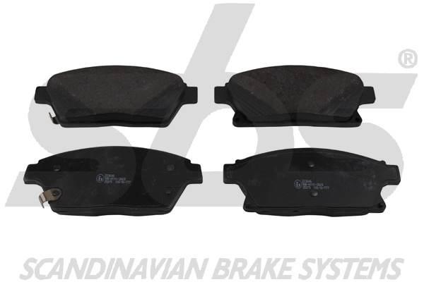 SBS 1501223646 Brake Pad Set, disc brake 1501223646