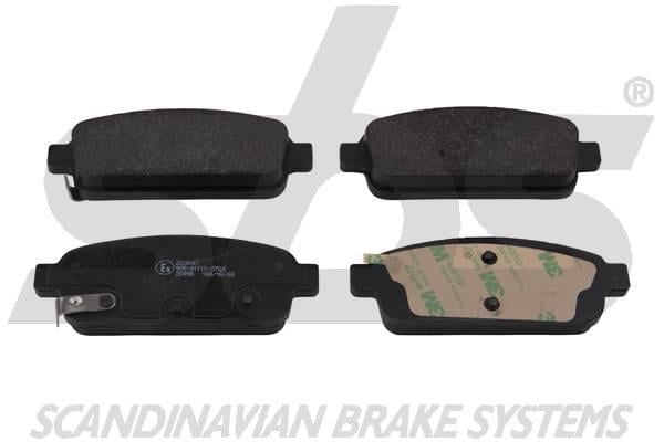 SBS 1501223647 Brake Pad Set, disc brake 1501223647