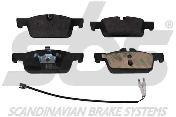 SBS 1501223751 Brake Pad Set, disc brake 1501223751