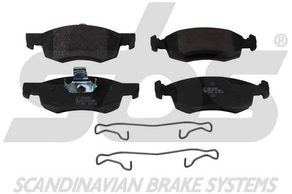 SBS 1501223958 Brake Pad Set, disc brake 1501223958