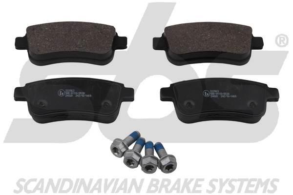 SBS 1501223963 Brake Pad Set, disc brake 1501223963