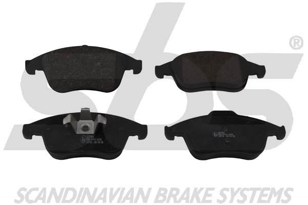 SBS 1501223964 Brake Pad Set, disc brake 1501223964