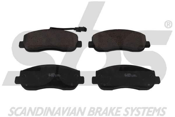 SBS 1501223966 Brake Pad Set, disc brake 1501223966