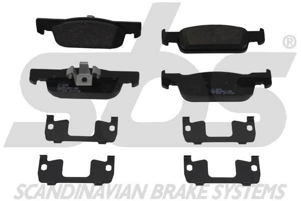 SBS 1501223970 Brake Pad Set, disc brake 1501223970
