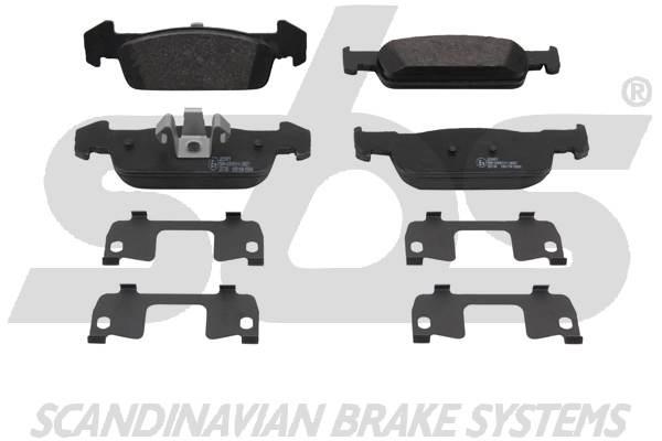 SBS 1501223971 Brake Pad Set, disc brake 1501223971