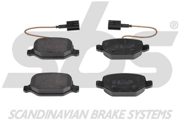 SBS 1501221030 Brake Pad Set, disc brake 1501221030