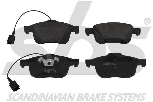 SBS 1501221031 Brake Pad Set, disc brake 1501221031