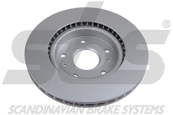 Front brake disc ventilated SBS 1815315219