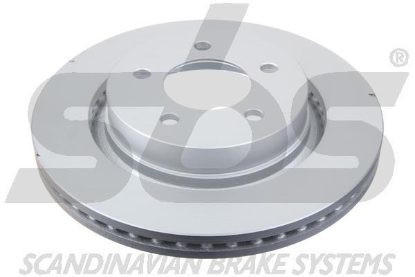 Front brake disc ventilated SBS 1815319325