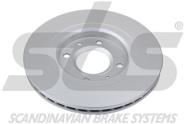 Front brake disc ventilated SBS 1815319915