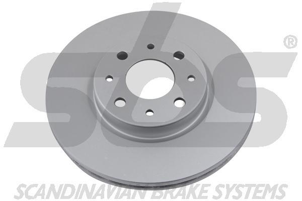Front brake disc ventilated SBS 1815319921
