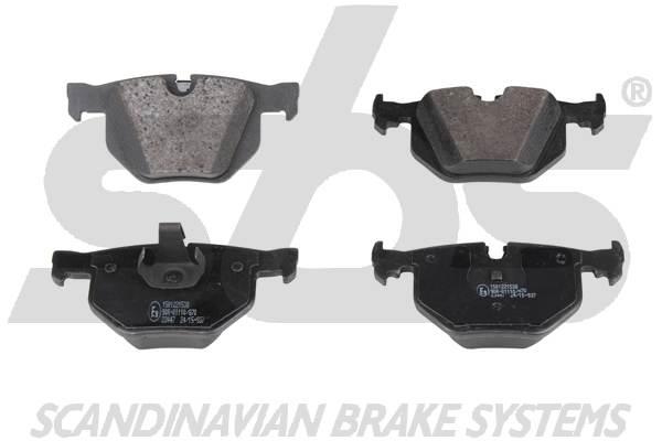 SBS 1501221538 Brake Pad Set, disc brake 1501221538