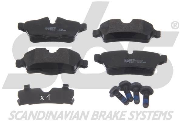 SBS 1501221543 Brake Pad Set, disc brake 1501221543