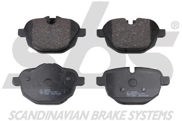 SBS 1501221545 Brake Pad Set, disc brake 1501221545
