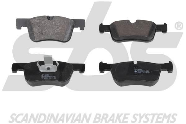 SBS 1501221554 Brake Pad Set, disc brake 1501221554
