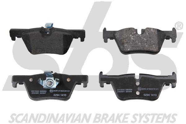 SBS 1501221555 Brake Pad Set, disc brake 1501221555