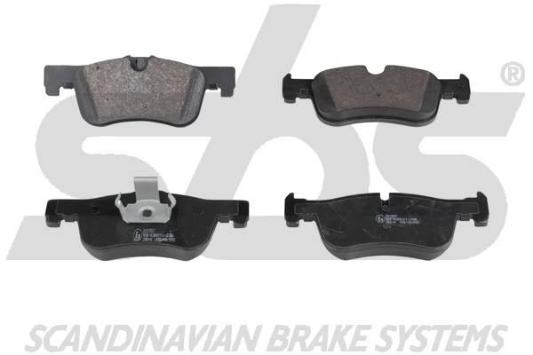 SBS 1501221557 Brake Pad Set, disc brake 1501221557