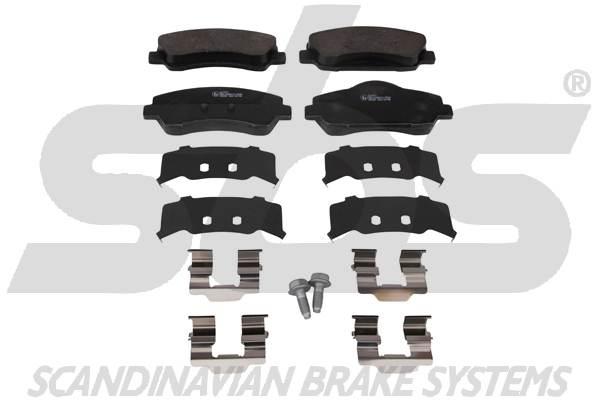 SBS 1501221917 Brake Pad Set, disc brake 1501221917