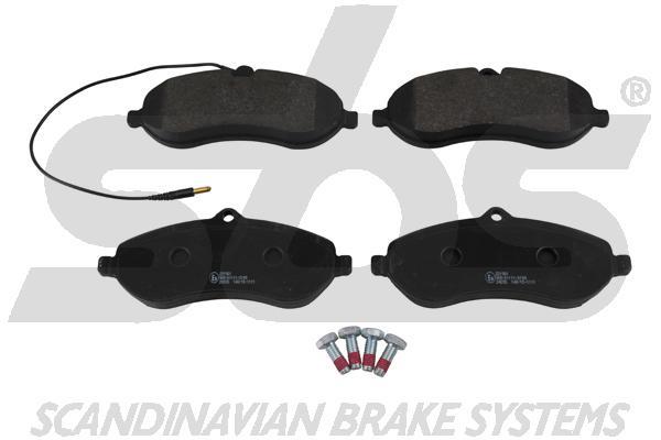 SBS 1501221961 Brake Pad Set, disc brake 1501221961